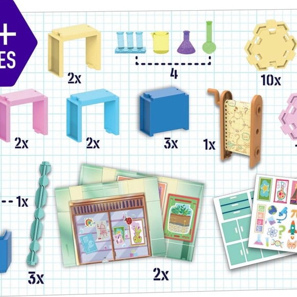 Just Play Ada Twist Deluxe Create-A-Lab Playset, STEM Toy Figures and Play-set. - Picture 8 of 9